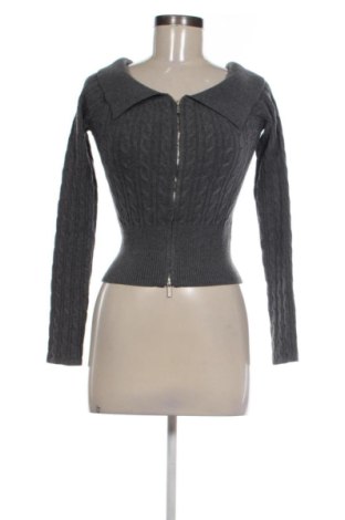 Damen Strickjacke Bershka, Größe S, Farbe Grau, Preis € 6,00, #137619040