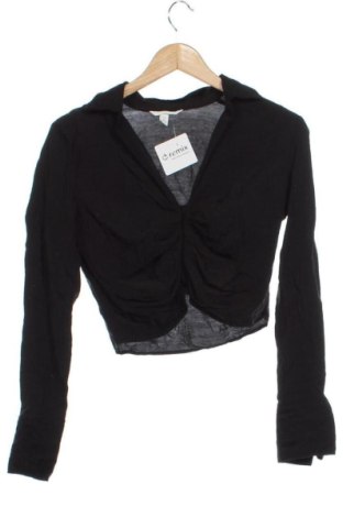 Дамска риза H&M, Размер S, Цвят Черен, Цена 9,71 €, #137558104