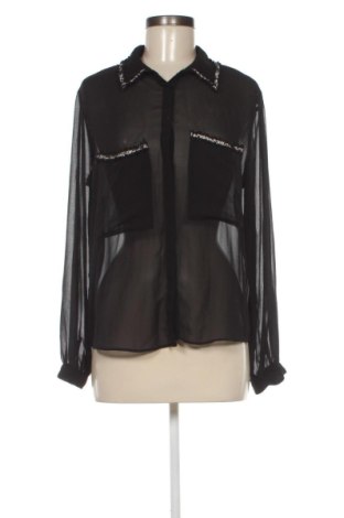 Cămașă de femei Zara, Mărime M, Culoare Negru, Preț 52,49 Lei, #137595719