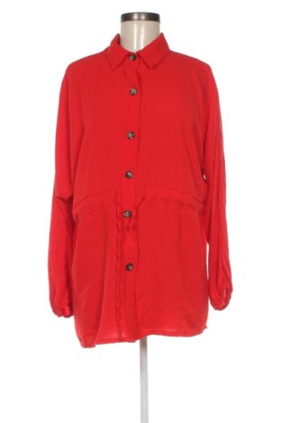 Γυναικείο πουκάμισο Unbranded, Μέγεθος XXL, Χρώμα Κόκκινο, Τιμή 13,99 €, #137595812