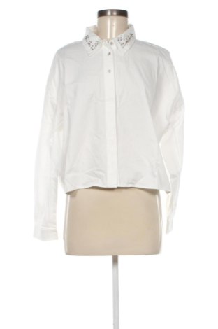 Cămașă de femei Zara, Mărime L, Culoare Alb, Preț 194,22 Lei, #137597669