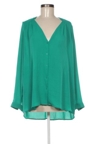 Cămașă de femei H&M, Mărime XXL, Culoare Verde, Preț 76,00 Lei, #137602164