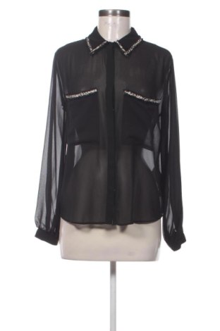 Дамска риза Zara, Размер M, Цвят Черен, Цена 31,25 €, #137606249