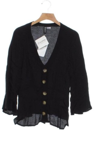 Cămașă de femei H&M, Mărime XS, Culoare Negru, Preț 73,49 Lei, #137618315