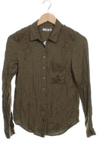 Damenbluse Sinsay, Größe XS, Farbe Grün, Preis € 6,48, #137619929