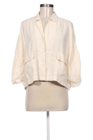 Дамска риза Zara, Размер S, Цвят Екрю, Цена 20,00 €, #137623402