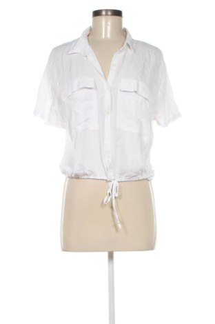 Дамска риза Pull&Bear, Размер L, Цвят Бял, Цена 8,00 €, #137623557