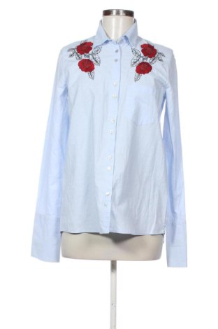 Cămașă de femei Zara, Mărime M, Culoare Albastru, Preț 62,99 Lei, #137648633