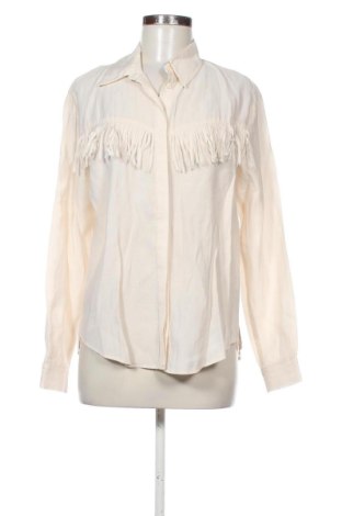 Cămașă de femei Zara, Mărime M, Culoare Ecru, Preț 83,99 Lei, #137642375