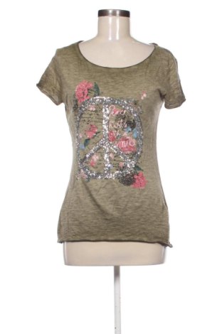 Damski T-shirt Jean Pascale, Rozmiar S, Kolor Zielony, Cena 29,84 zł, #137595765