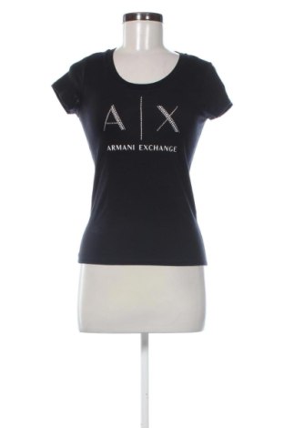 Дамска тениска Armani Exchange, Размер S, Цвят Черен, Цена 41,00 €, #137603811