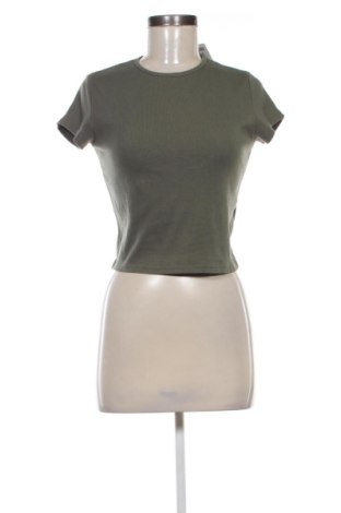 Damen T-Shirt Bershka, Größe L, Farbe Grün, Preis € 8,95, #137605593