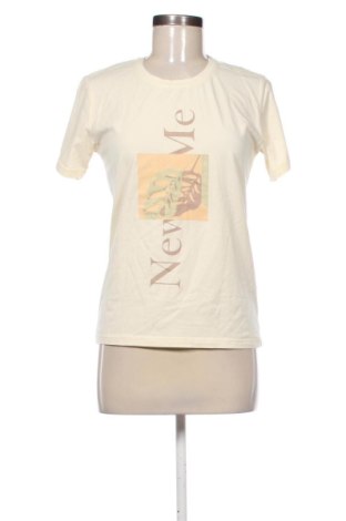 Tricou de femei Unbranded, Mărime S, Culoare Ecru, Preț 47,24 Lei, #137609226