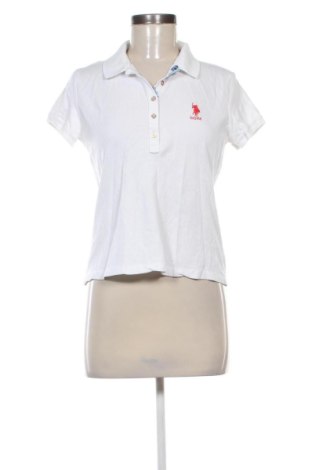 Γυναικείο t-shirt U.S. Polo Assn., Μέγεθος L, Χρώμα Λευκό, Τιμή 24,99 €, #137612955