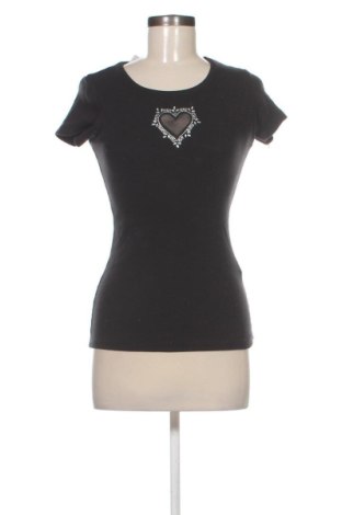 Γυναικείο t-shirt Hdm, Μέγεθος S, Χρώμα Μαύρο, Τιμή 9,45 €, #137613490