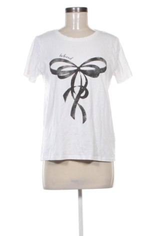 Damen T-Shirt Sinsay, Größe M, Farbe Weiß, Preis 9,00 €, #137613534