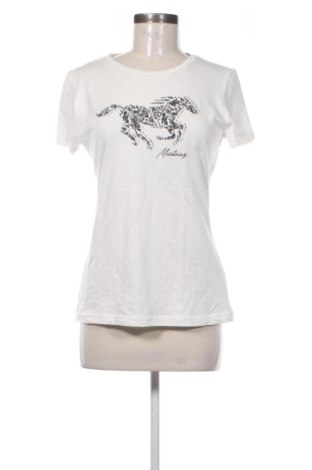 Damen T-Shirt Mustang, Größe M, Farbe Weiß, Preis € 12,00, #137625002