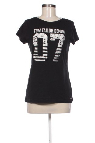 Damen T-Shirt Tom Tailor, Größe M, Farbe Schwarz, Preis € 14,10, #137625753
