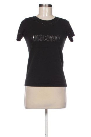 Tricou de femei Just Cavalli, Mărime S, Culoare Negru, Preț 246,71 Lei, #137626796
