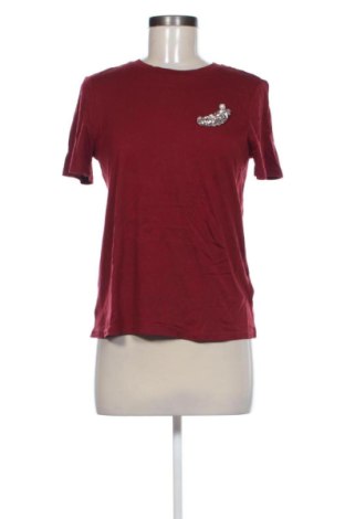Дамска тениска H&M, Размер S, Цвят Червен, Цена 11,00 €, #137628190