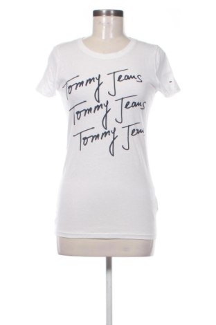 Damen T-Shirt Tommy Jeans, Größe M, Farbe Weiß, Preis € 23,00, #137628709