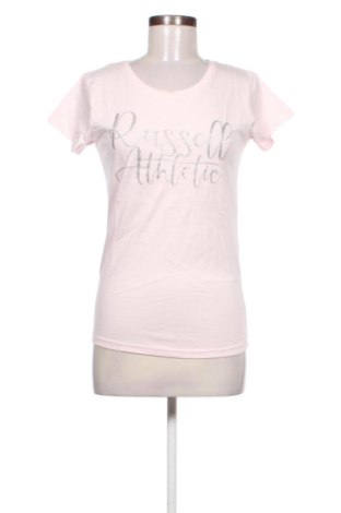 Γυναικείο t-shirt Russell Athletic, Μέγεθος M, Χρώμα Ρόζ , Τιμή 10,00 €, #137641412