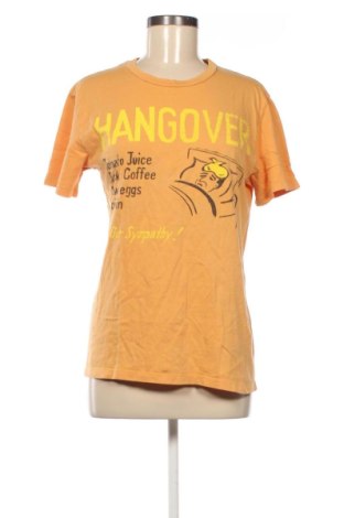 Дамска тениска Zara, Размер M, Цвят Оранжев, Цена 11,00 €, #137642850