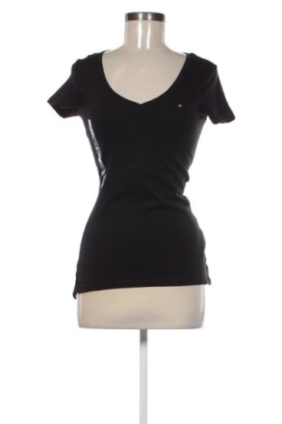 Tricou de femei Tommy Hilfiger, Mărime S, Culoare Negru, Preț 94,99 Lei, #137643227