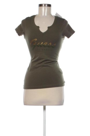 Tricou de femei Guess, Mărime XS, Culoare Verde, Preț 89,99 Lei, #137643558