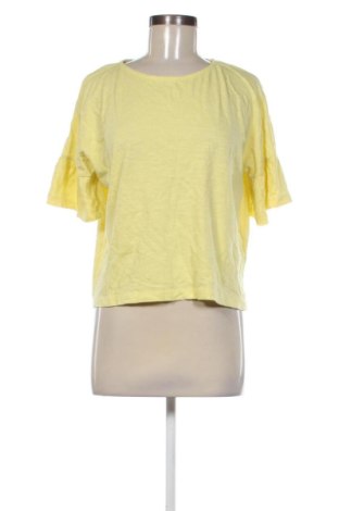 Дамска тениска Zara, Размер L, Цвят Жълт, Цена 12,19 €, #137643869