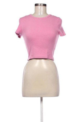 Damski T-shirt Zara, Rozmiar M, Kolor Różowy, Cena 39,41 zł, #137648648