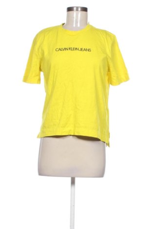 Női póló Calvin Klein Jeans, Méret L, Szín Sárga, Ár 16 535 Ft, #137651416