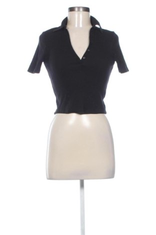 Damen T-Shirt Stradivarius, Größe S, Farbe Schwarz, Preis € 9,00, #137661558