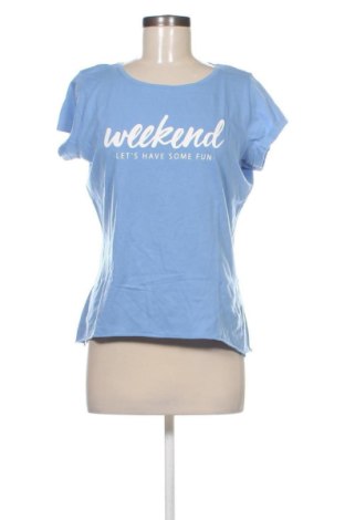 Γυναικείο t-shirt Beloved, Μέγεθος L, Χρώμα Μπλέ, Τιμή 9,68 €, #137613859