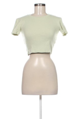 Дамска тениска Zara, Размер XS, Цвят Зелен, Цена 8,00 €, #137628194