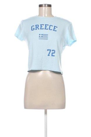 Γυναικείο t-shirt SHEIN, Μέγεθος L, Χρώμα Μπλέ, Τιμή 10,00 €, #137641936