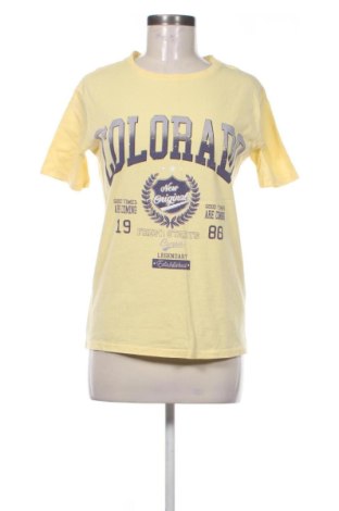 Tricou de femei Unbranded, Mărime XS, Culoare Galben, Preț 47,24 Lei, #137644866