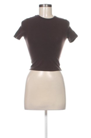 Γυναικείο t-shirt H&M, Μέγεθος XS, Χρώμα Καφέ, Τιμή 10,00 €, #137650608