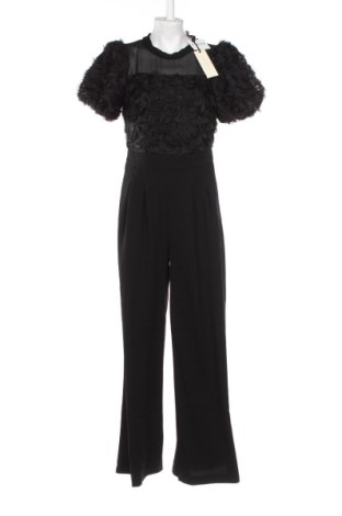 Langer Damen-Overall Love & Roses, Größe M, Farbe Schwarz, Preis 46,63 €, #137610477