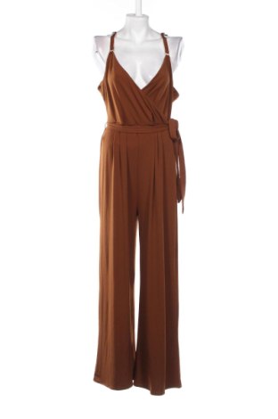 Salopetă lungă de damă Unbranded, Mărime L, Culoare Maro, Preț 117,92 Lei, #137633340