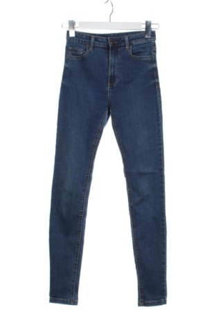 Blugi de femei Bershka, Mărime XXS, Culoare Albastru, Preț 54,99 Lei, #137579701