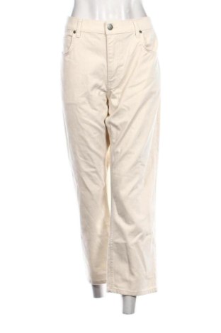 Damskie jeansy Zara, Rozmiar XXL, Kolor ecru, Cena 88,90 zł, #137603611