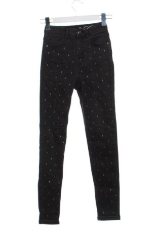 Damskie jeansy Sinsay, Rozmiar XS, Kolor Czarny, Cena 33,87 zł, #137605569