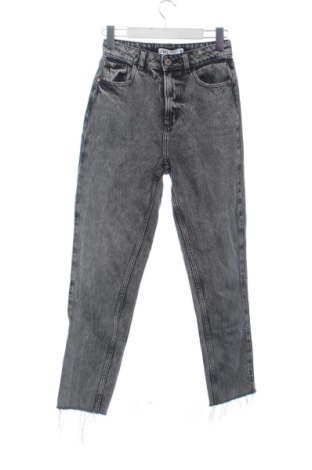 Дамски дънки Zara, Размер XS, Цвят Сив, Цена 16,00 €, #137606270