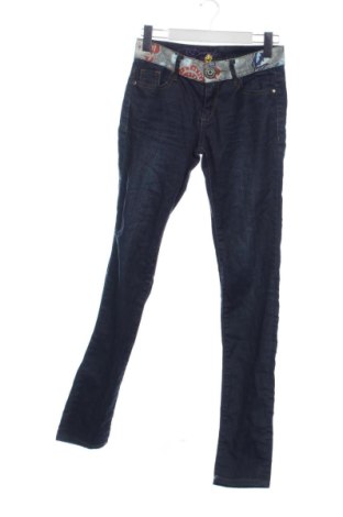 Blugi de femei Desigual, Mărime M, Culoare Albastru, Preț 224,42 Lei, #137608721