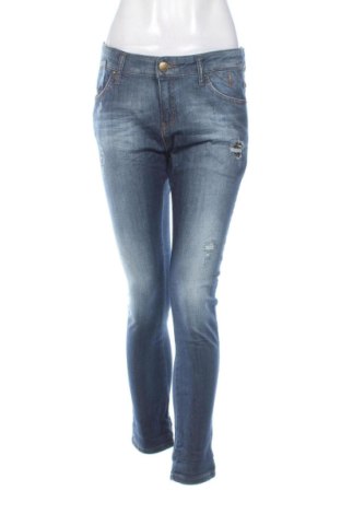 Blugi de femei Stradivarius, Mărime M, Culoare Albastru, Preț 63,00 Lei, #137612866