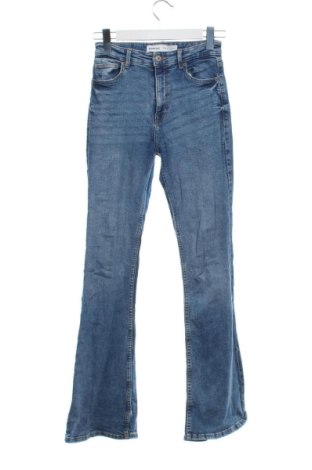 Dámske džínsy  Bershka, Veľkosť XS, Farba Modrá, Cena  9,68 €, #137614408