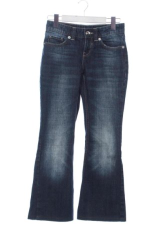 Dámske džínsy  Bershka, Veľkosť S, Farba Modrá, Cena  17,53 €, #137615700