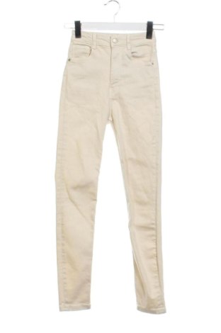Dámske džínsy  Zara, Veľkosť XXS, Farba Kremová, Cena  16,00 €, #137618770