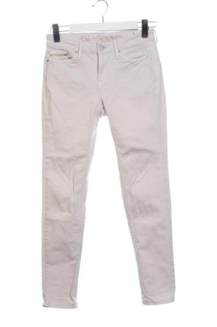 Dámske džínsy  Calvin Klein Jeans, Veľkosť S, Farba Béžová, Cena  42,00 €, #137620073